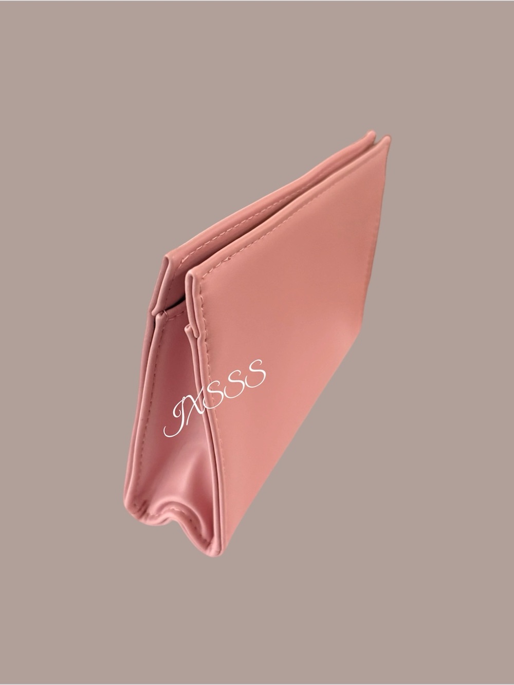Light-Pink YSL (Yves Saint Laurent) Beauty Cosmetic Bag + Lip-Shaped Mirror SET - Picture 4 of 15